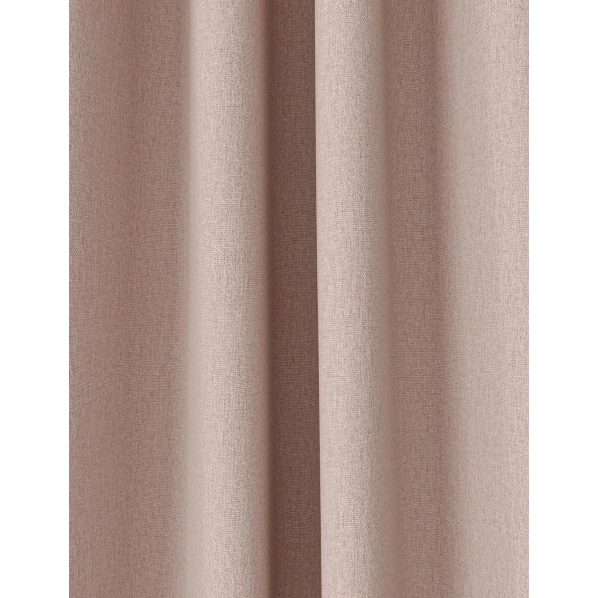 M&S Brushed Eyelet Blackout Curtains - EW72 - Light Grey, Light Grey,Teal,Duck Egg,Natural,Ochre,Blush,Navy,Champagne,Charcoal Mix – image 3