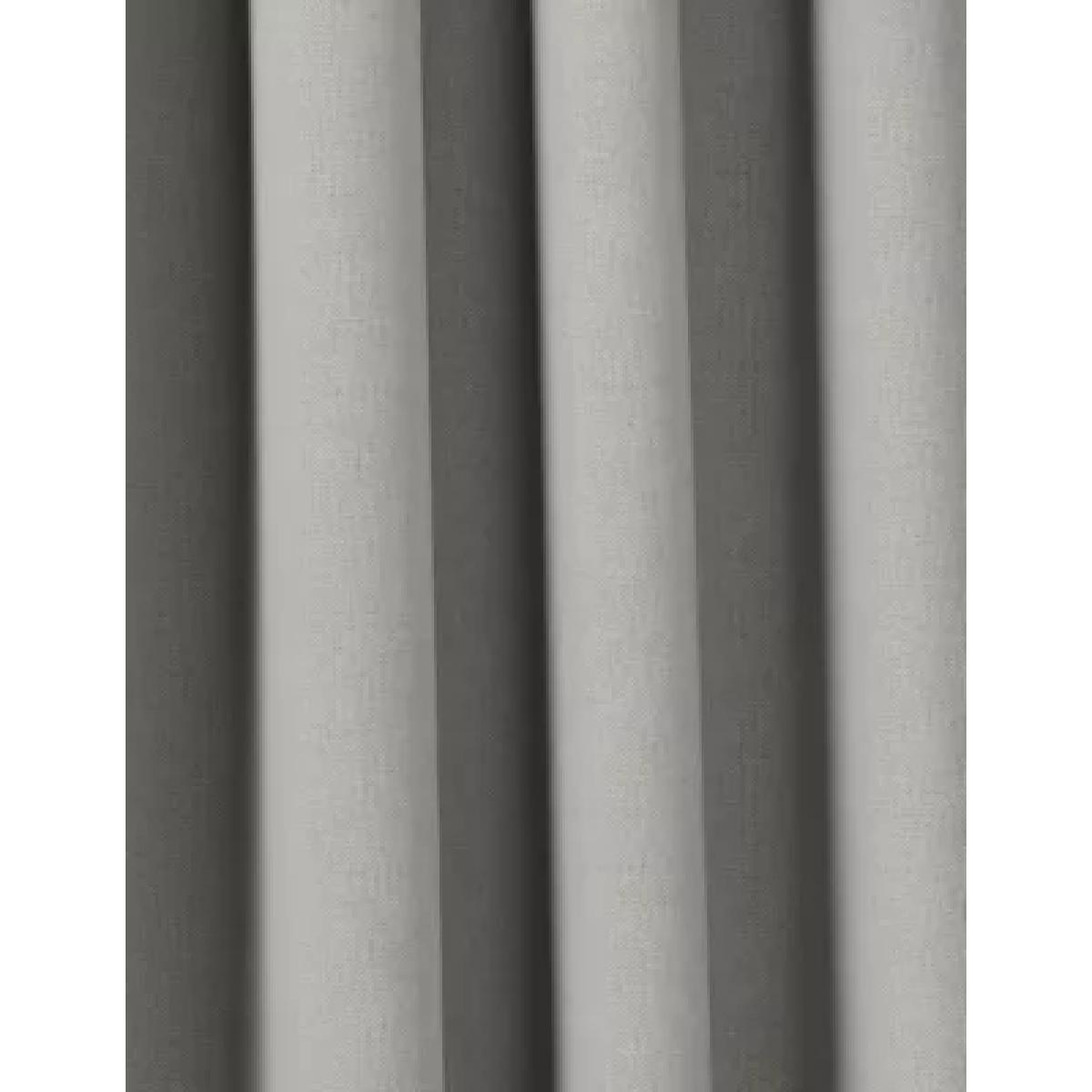 M&S Pure Cotton Eyelet Curtains - STD72 - Light Grey, Navy,Duck Egg,Dark Grey,Light Grey – image 1