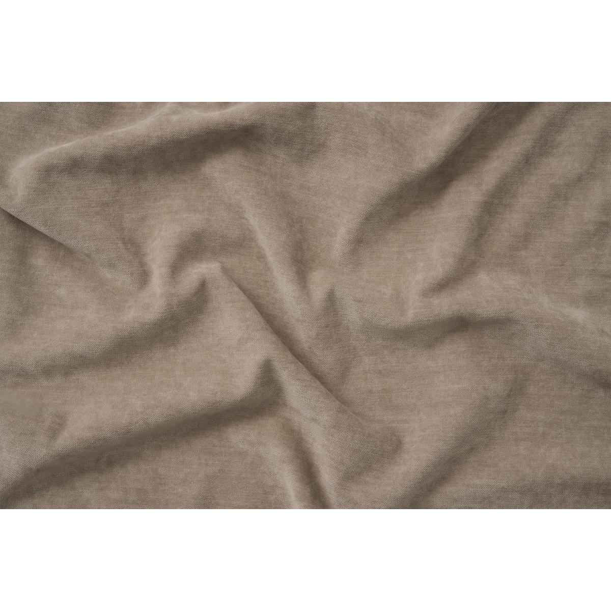 Jovian Eyelet Lined Pair of Curtains, 135 x 260 cm, Taupe – image 10