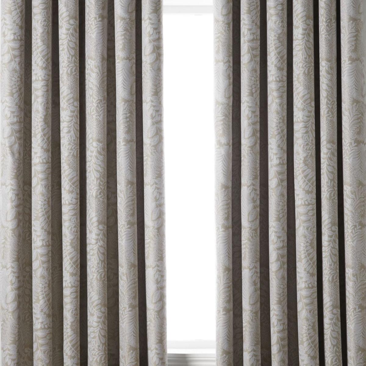Fern Eyelet Ring Top Curtains - Ochre / 137cm / 1.0cm – image 5