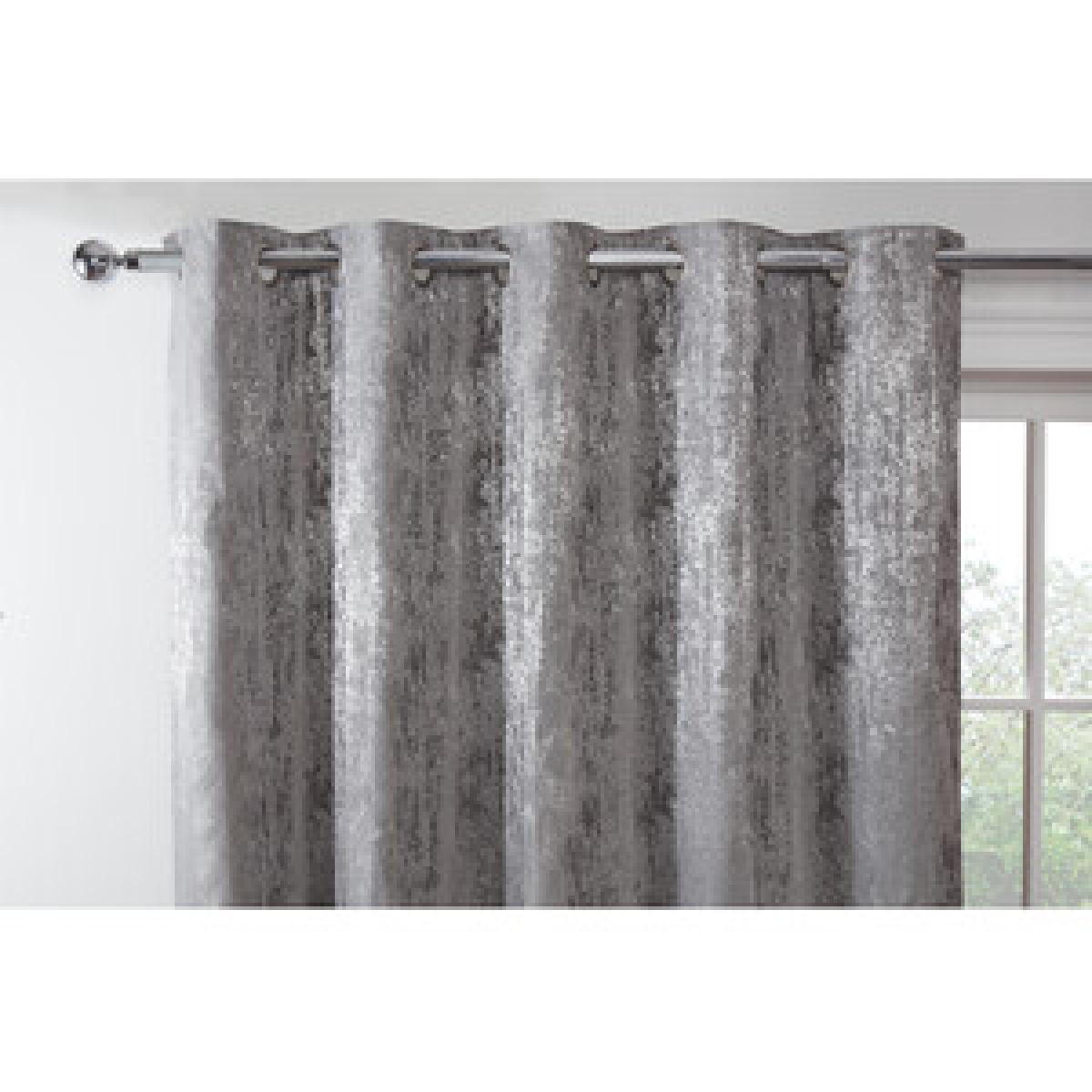 Agadir Jacquard Eyelet Curtains - Champagne / 187cm / 168cm – image 8