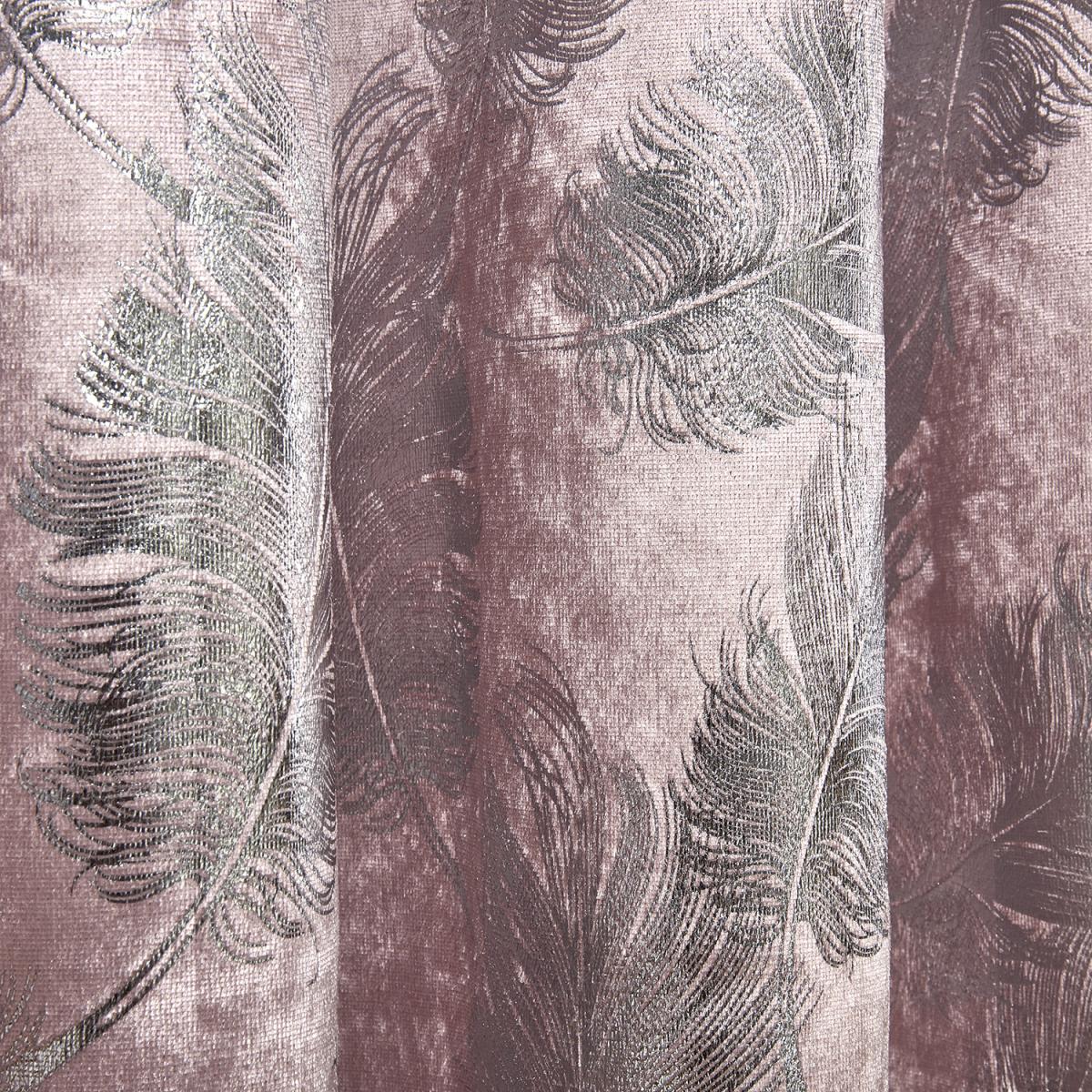Plume Metallic Feather Curtains - Blush / 168cm / 229cm – image 3