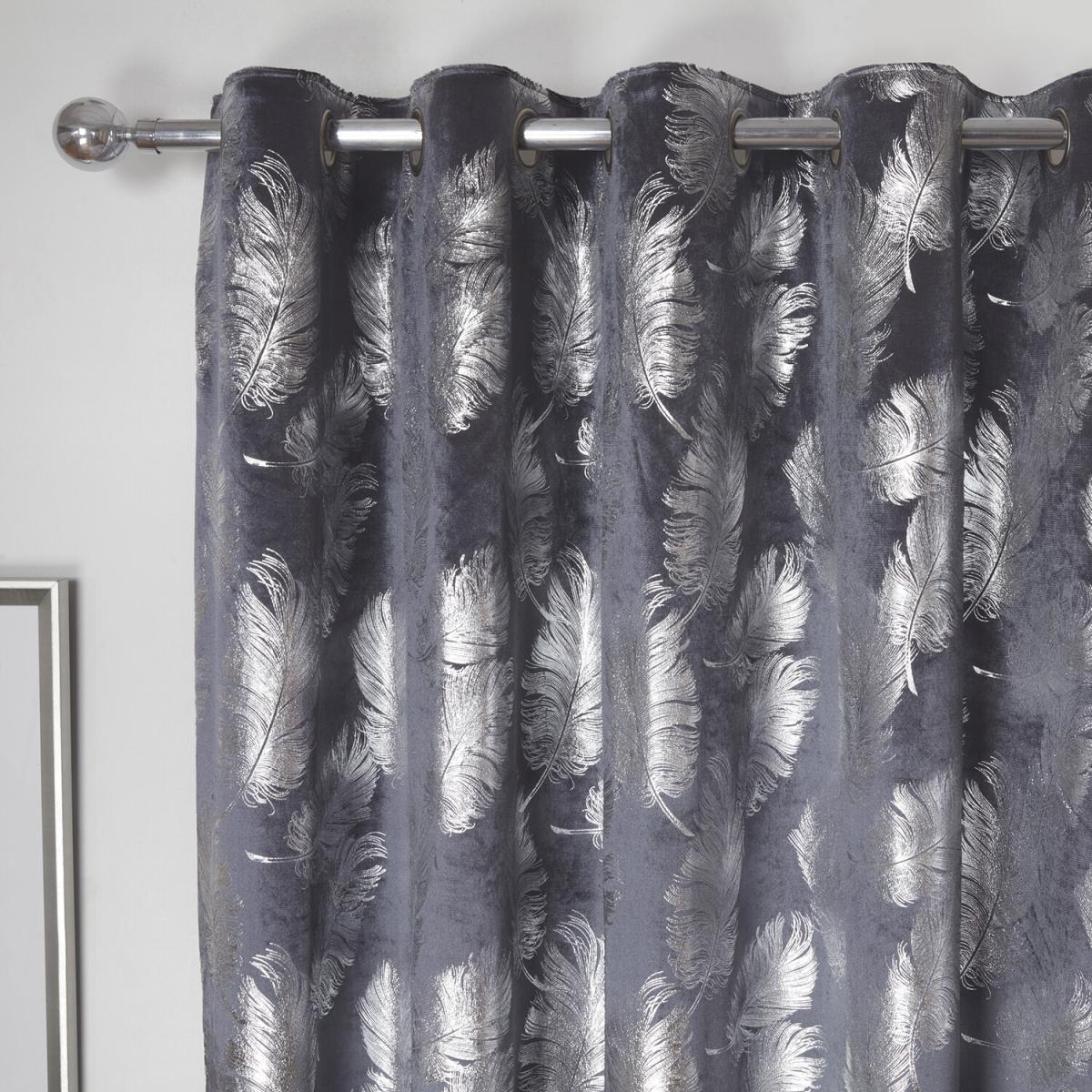Plume Metallic Feather Curtains - Blush / 168cm / 229cm – image 7