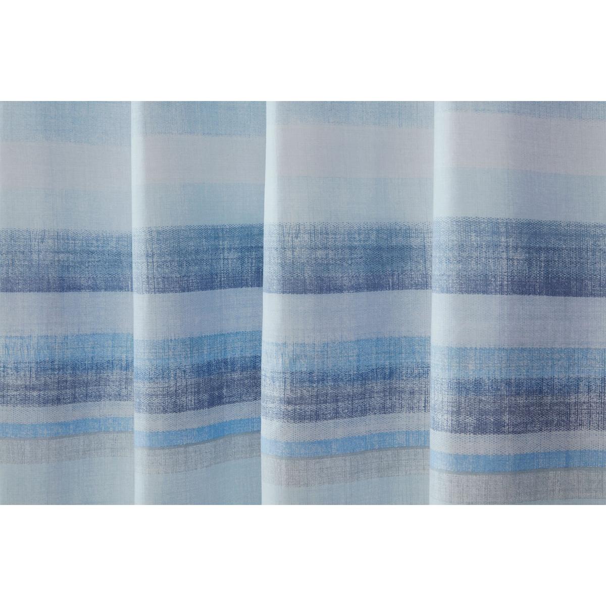 Ocean Stripe Eyelet Curtains - 183cm / 168cm – image 4