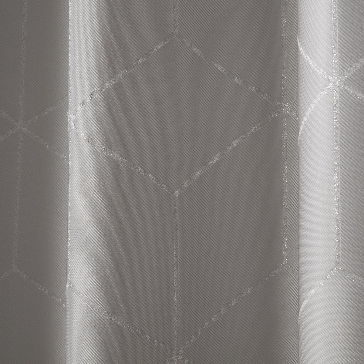 Apollo Glitter Geometric Curtain - Blush / 183cm / 168cm – image 10