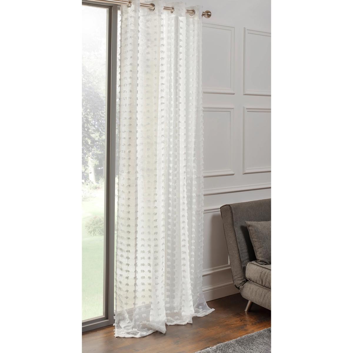 Tufted Panel Curtain - Silver – image 2