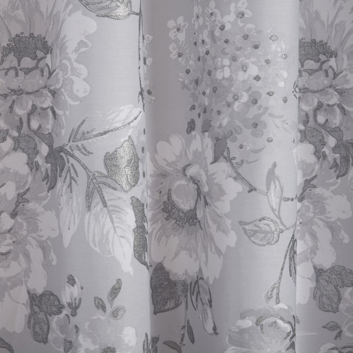 Bella Silver Eyelet Curtains - 168cm / 183cm – image 4