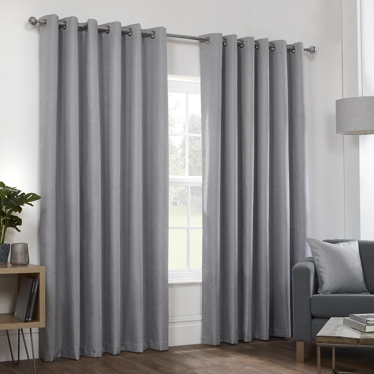 Hoxton Blackout Eyelet Curtains - Navy / 183cm / 168cm – image 15
