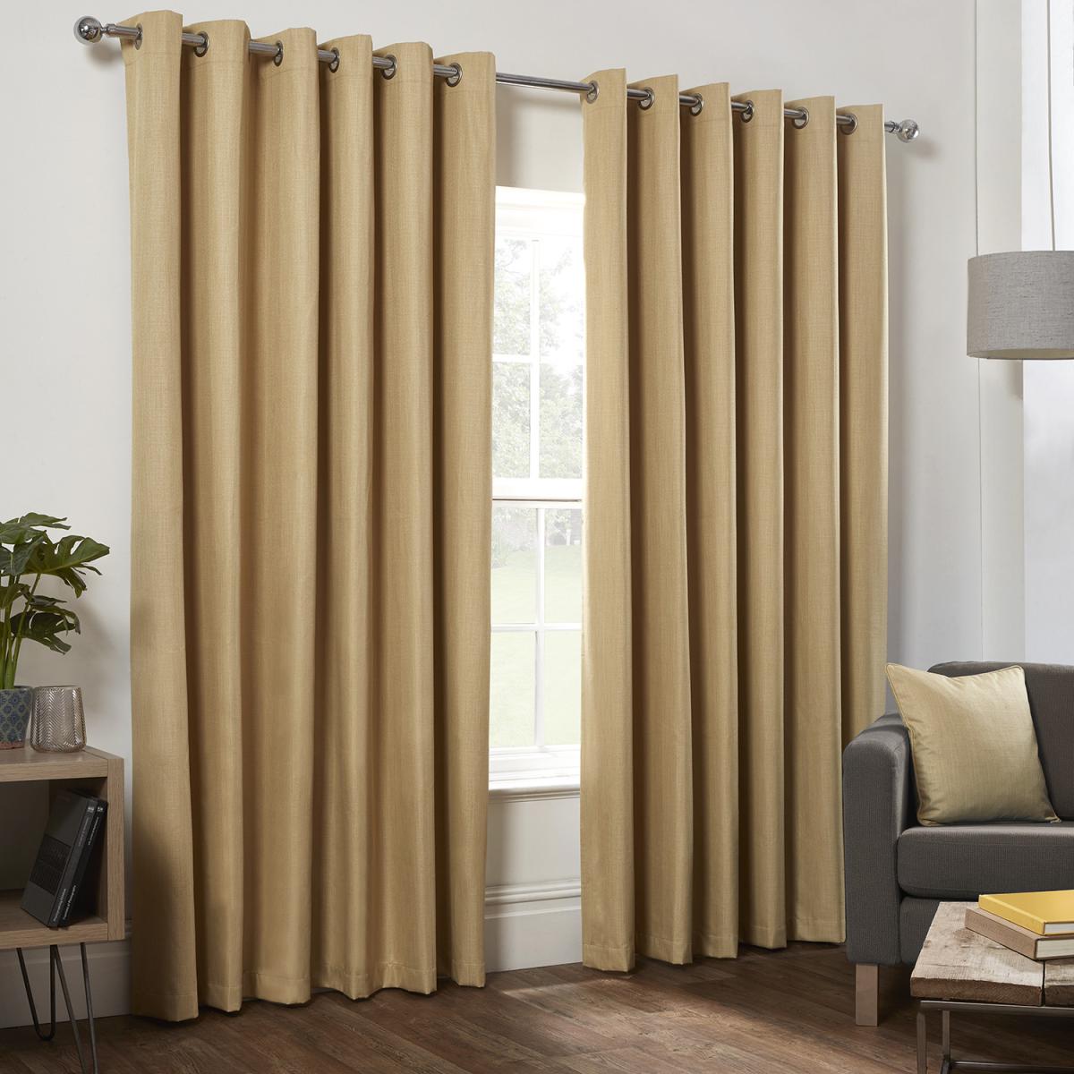 Hoxton Blackout Eyelet Curtains - Navy / 183cm / 168cm – image 18