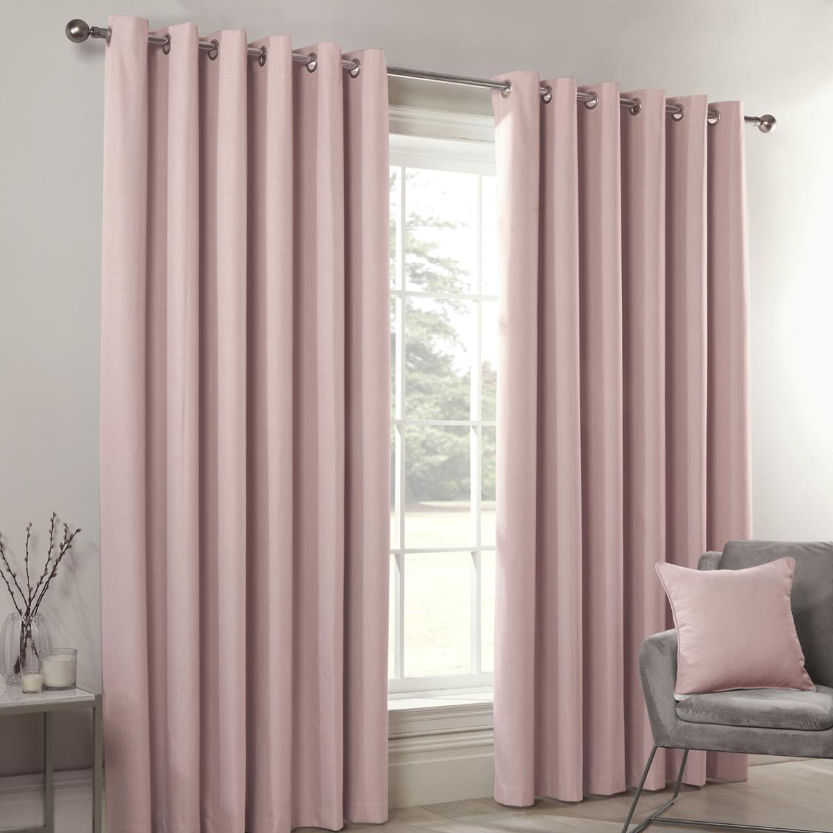 Hoxton Blackout Eyelet Curtains - Navy / 183cm / 168cm – image 21