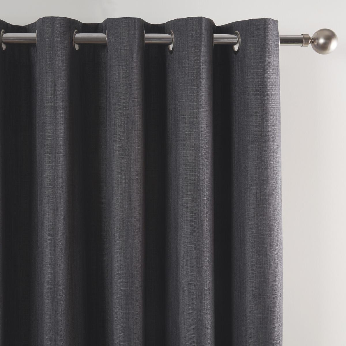 Hoxton Blackout Eyelet Curtains - Navy / 183cm / 168cm – image 25
