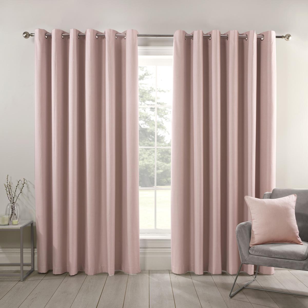 Hoxton Blackout Eyelet Curtains - Navy / 183cm / 168cm – image 5