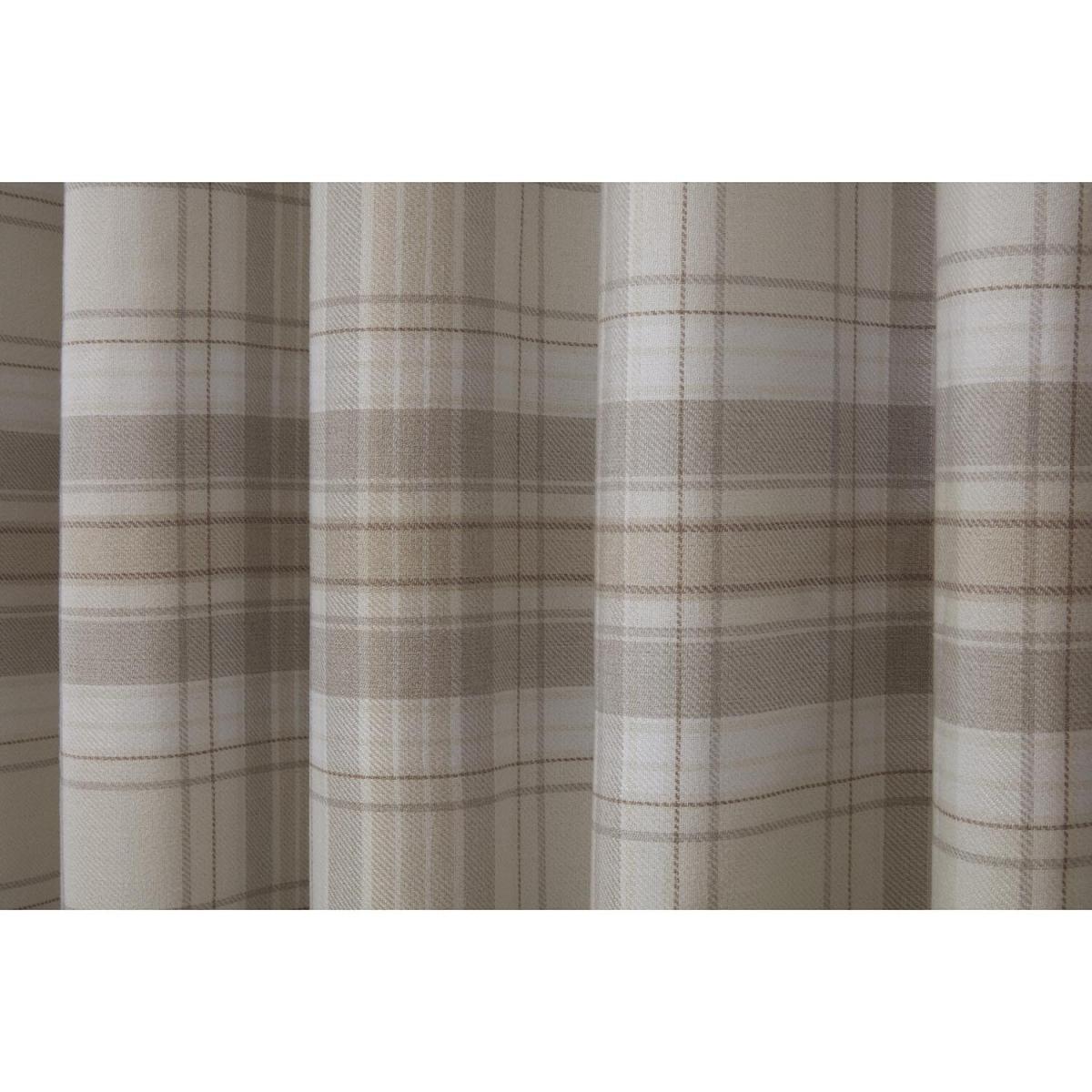 Hatfield Check Blackout Curtains - Blush / 168cm / 137cm – image 15