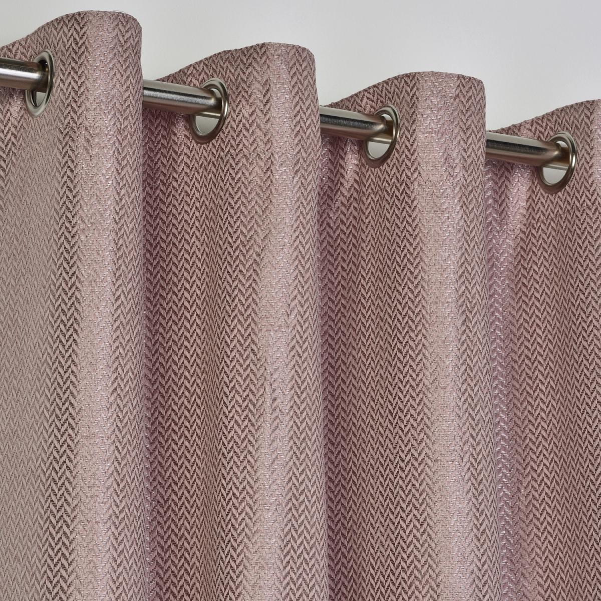Killarney Blockout Eyelet Curtains - Mauve / 168cm / 183cm – image 2