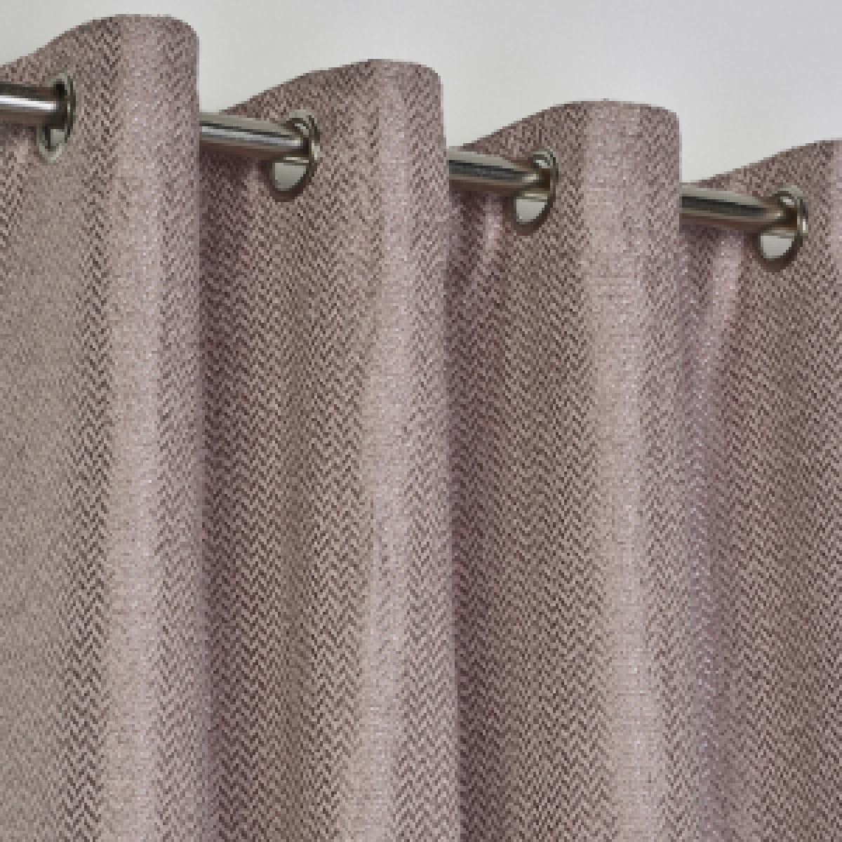 Killarney Blockout Eyelet Curtains - Mauve / 168cm / 183cm – image 4
