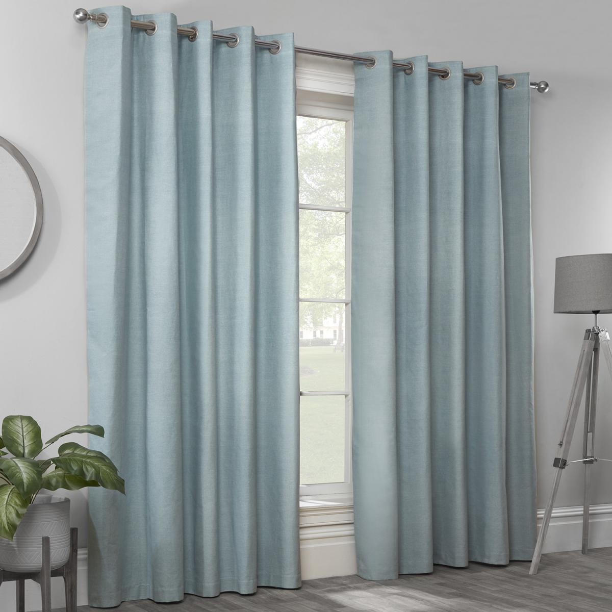 Canterbury Eyelet Curtains - Natural / 137cm / 168cm – image 3