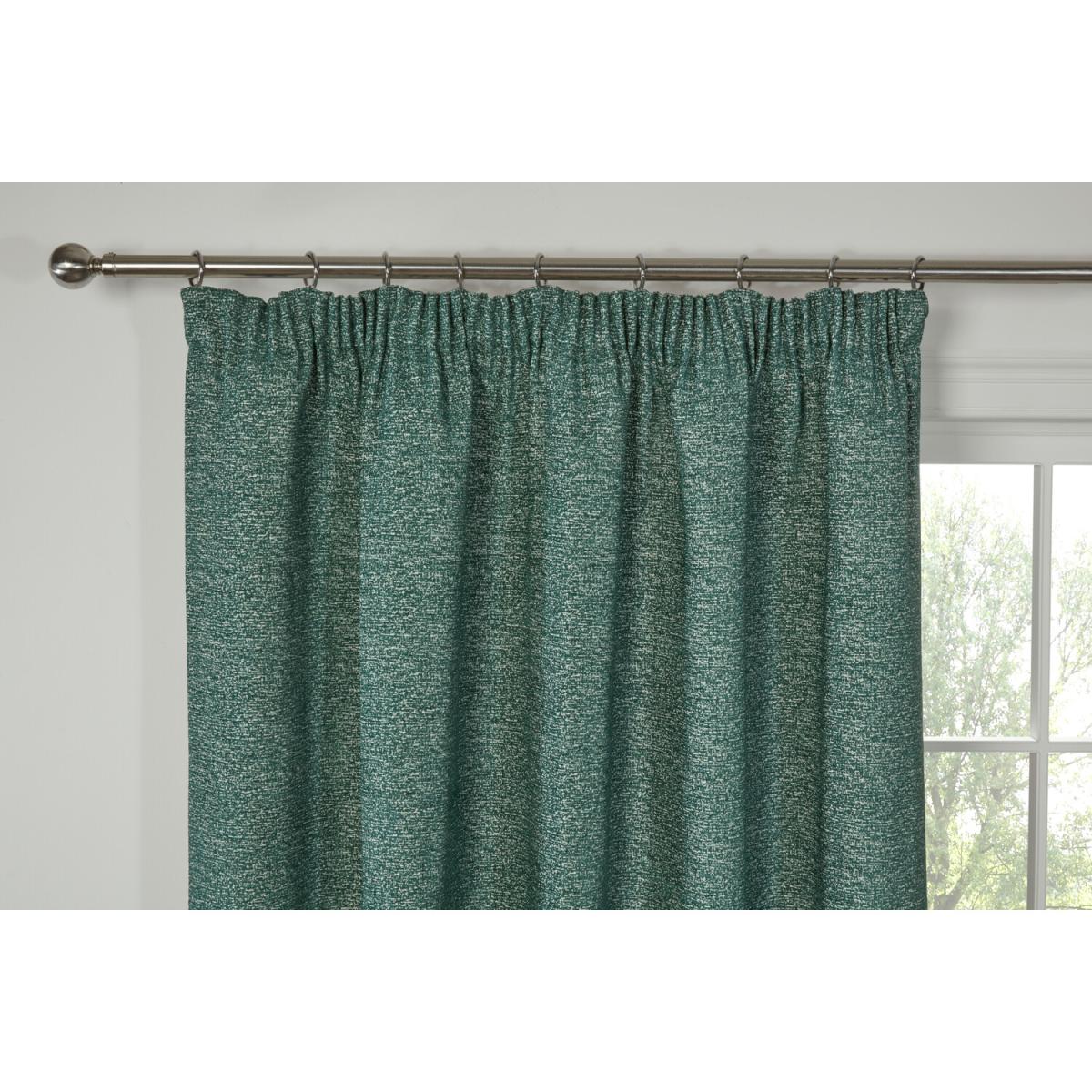 Rennes Chenille Taped Curtains - Mink / 183cm / 168cm – image 4