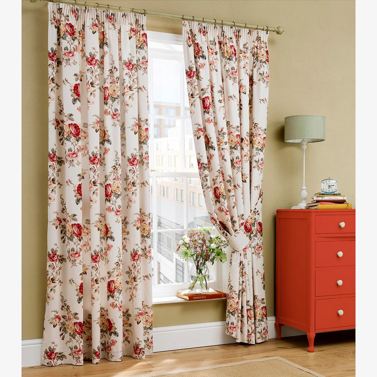Garden Rose Floral Curtains By Cath Kidston in Multi – image 1