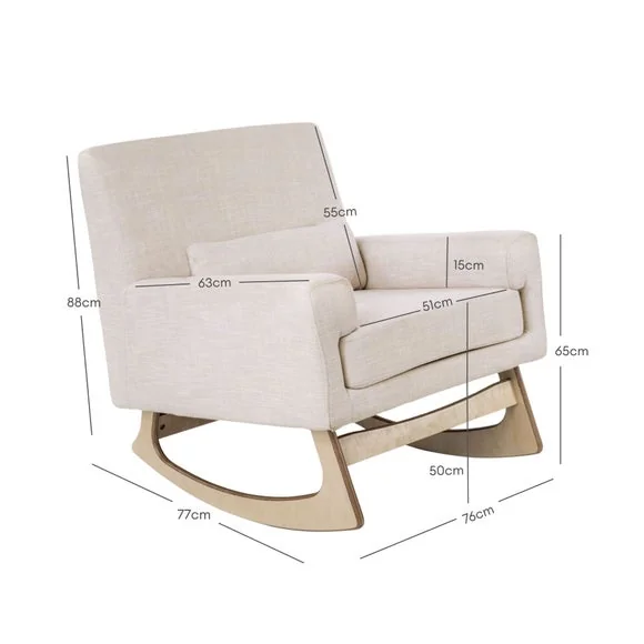 Gaia Baby Serena Textured Nursing Chair – image 6