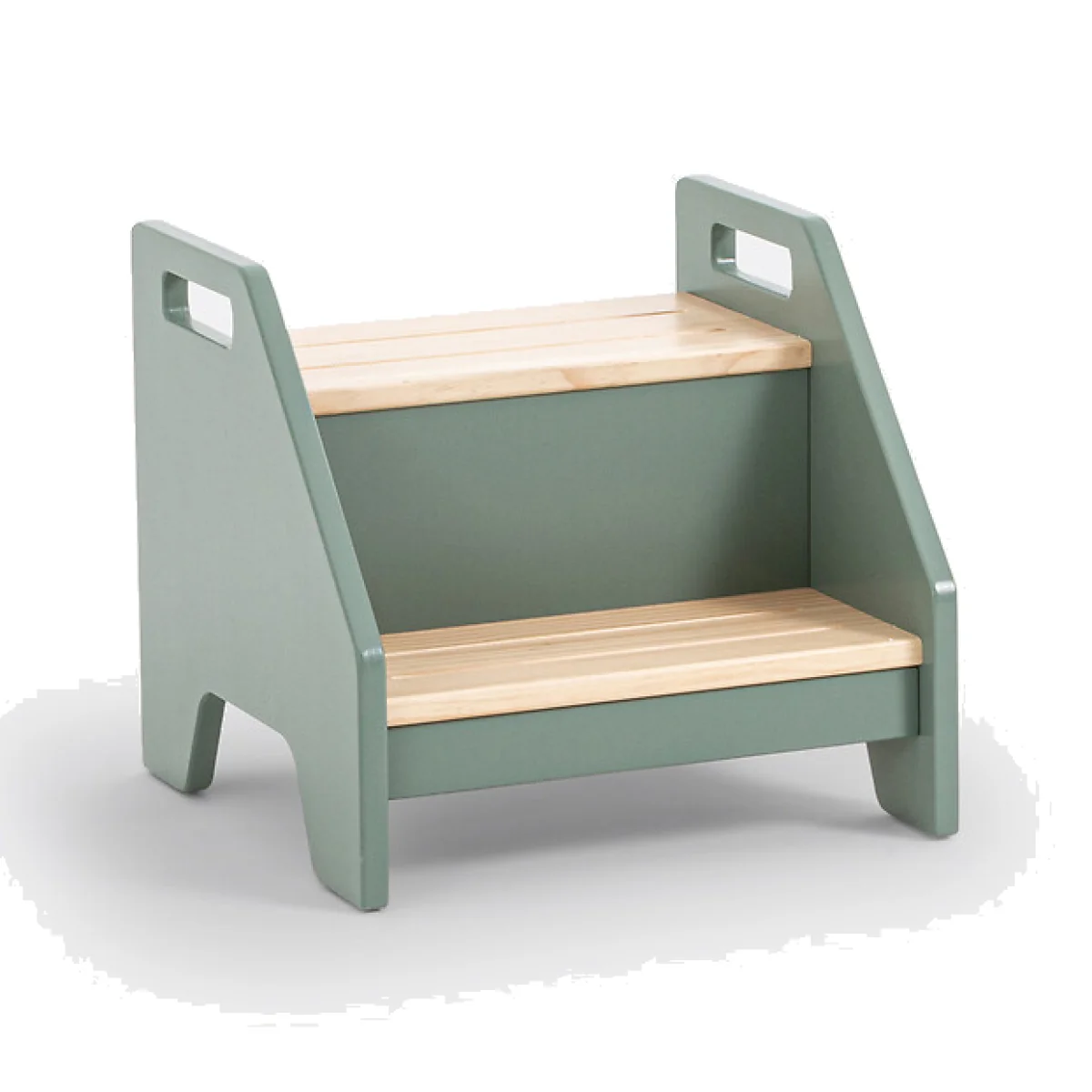 Adil Painted Pine Child's Step Stool – image 1