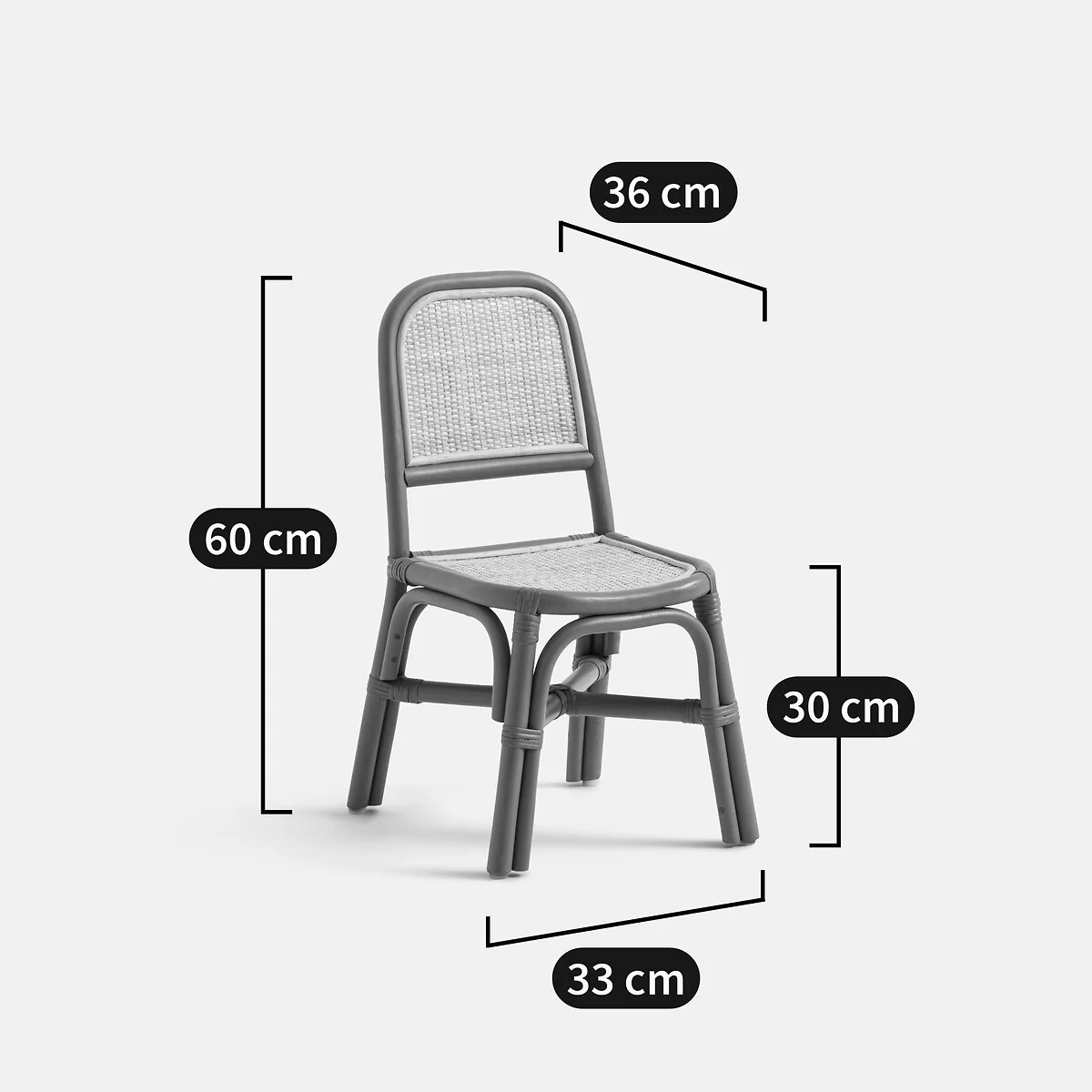 Tina Kids Rattan Chair – image 5