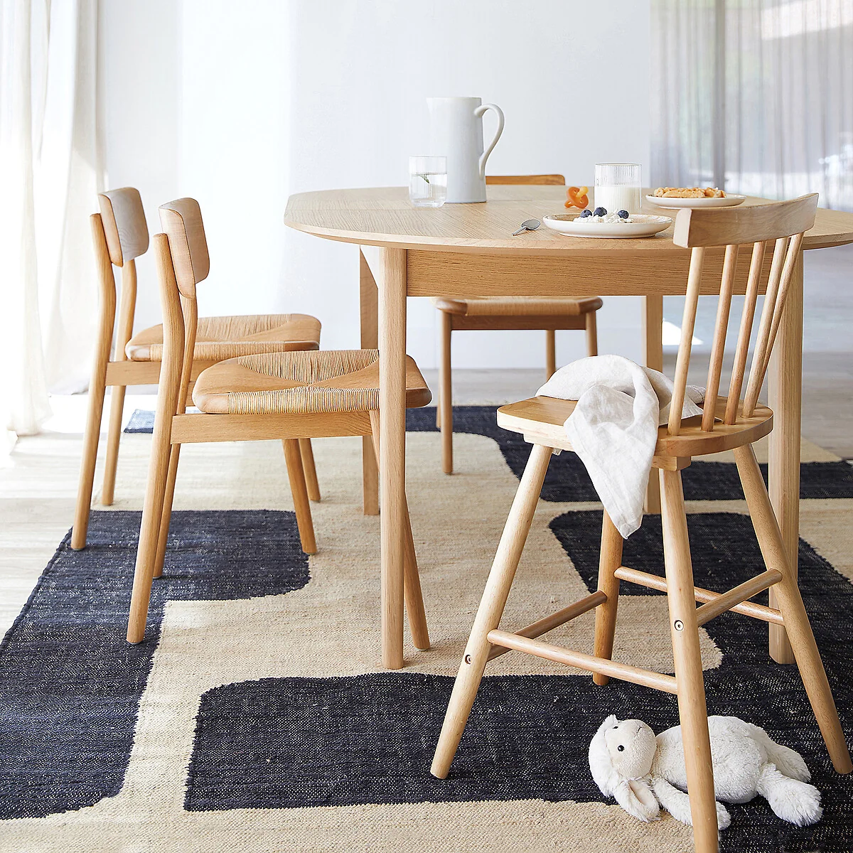 Jyko Junior Spindle Back Chair in Solid Rubberwood – image 2
