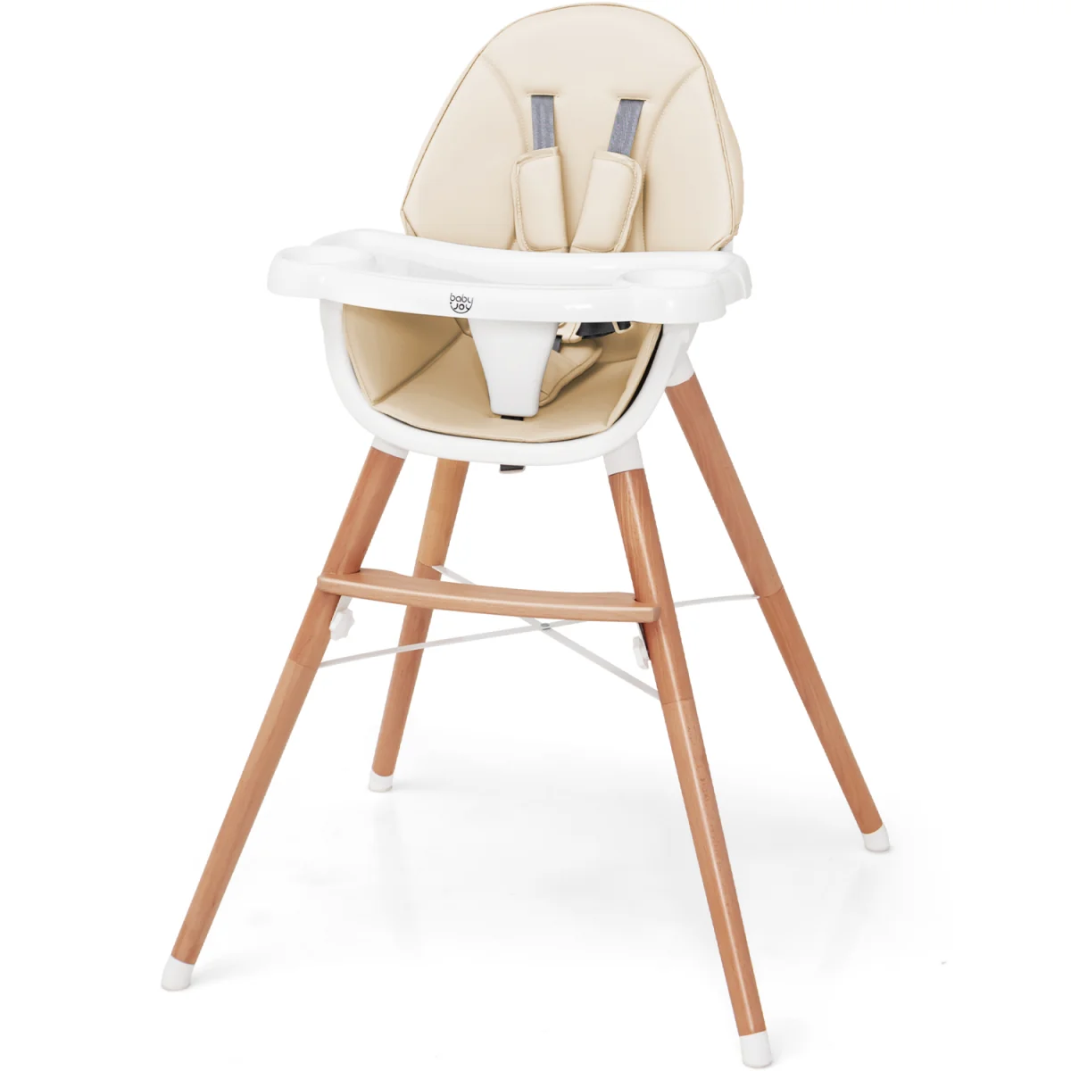 Wooden Toddler Dining Chair - Beige – image 9