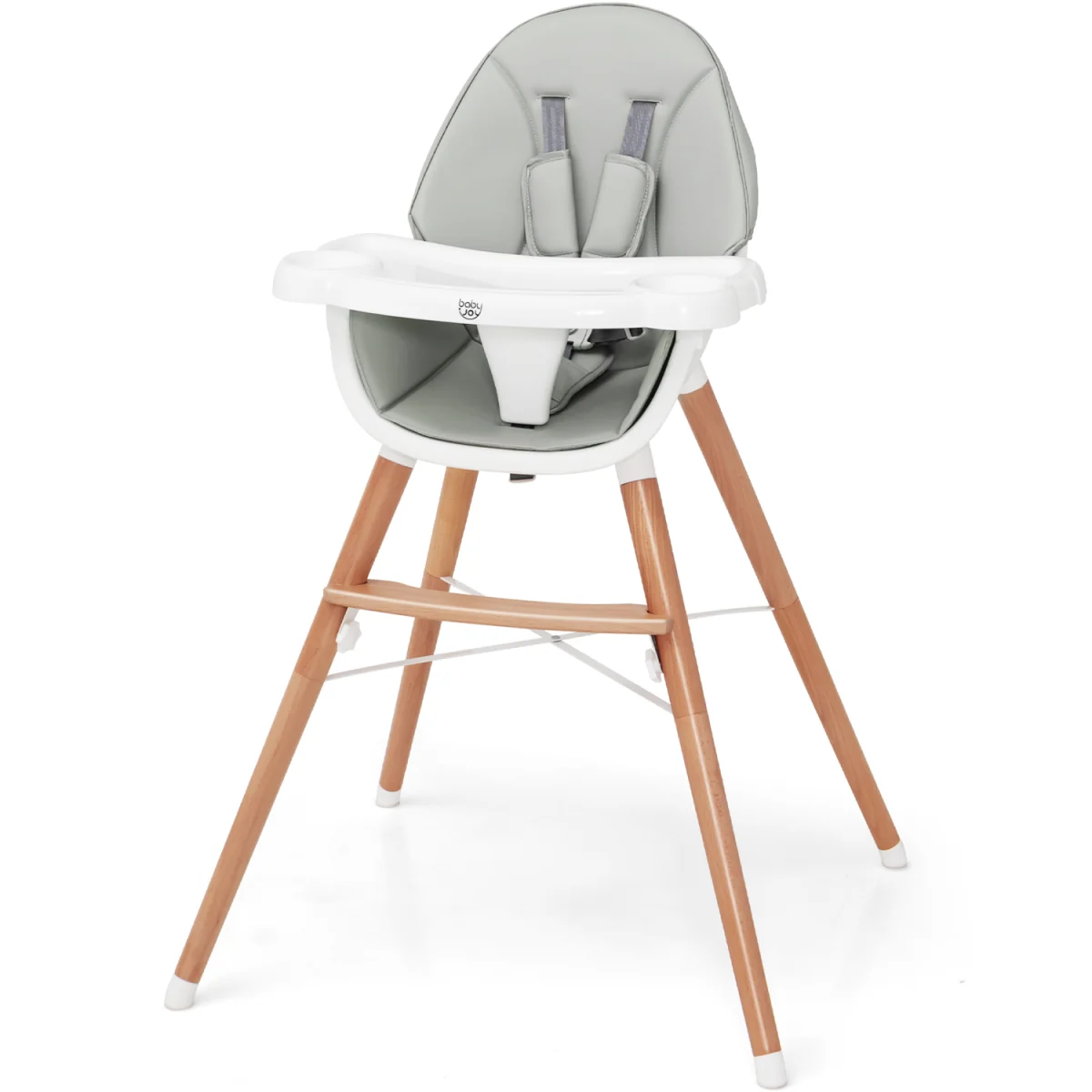 Wooden Toddler Dining Chair - Grey – image 9