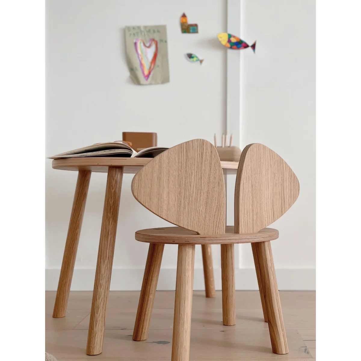 Kids Wooden Chair Mouse – image 2