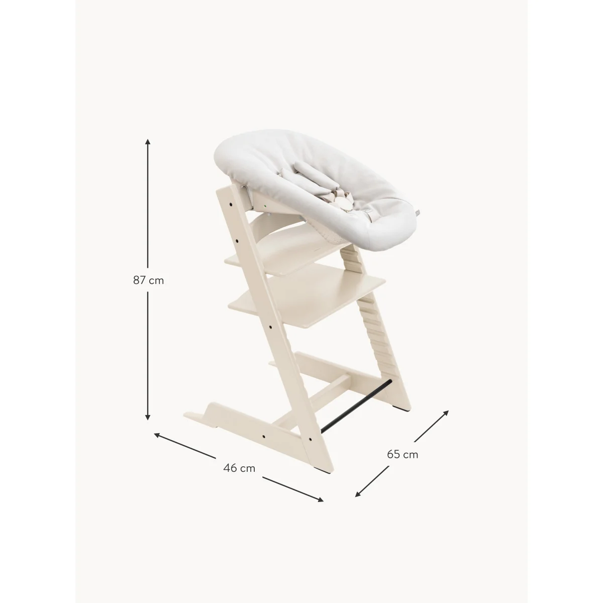 Kids High Chair Tripp Trapp with Newborn Set – image 4