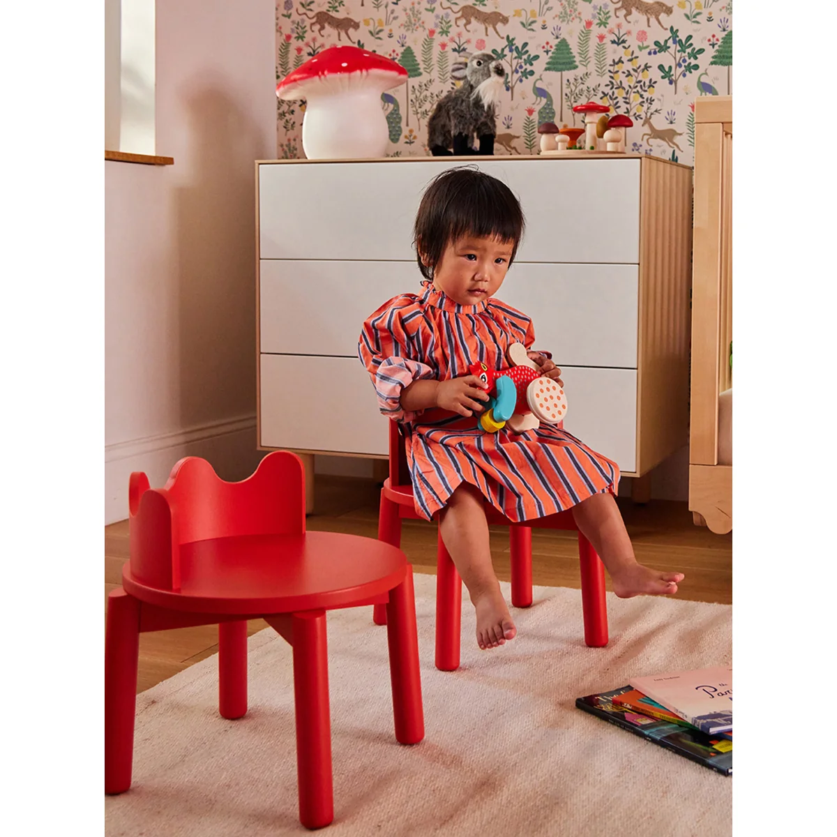 Kids Handmade Chairs Moss, Set of 2 – image 3