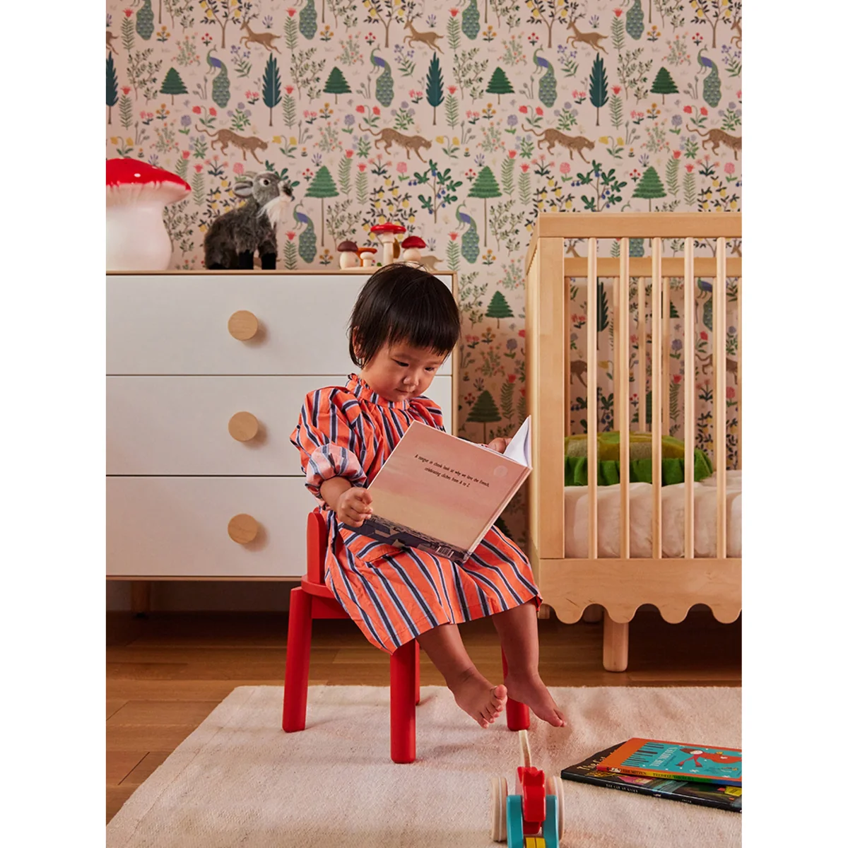 Kids Handmade Chairs Moss, Set of 2 – image 4