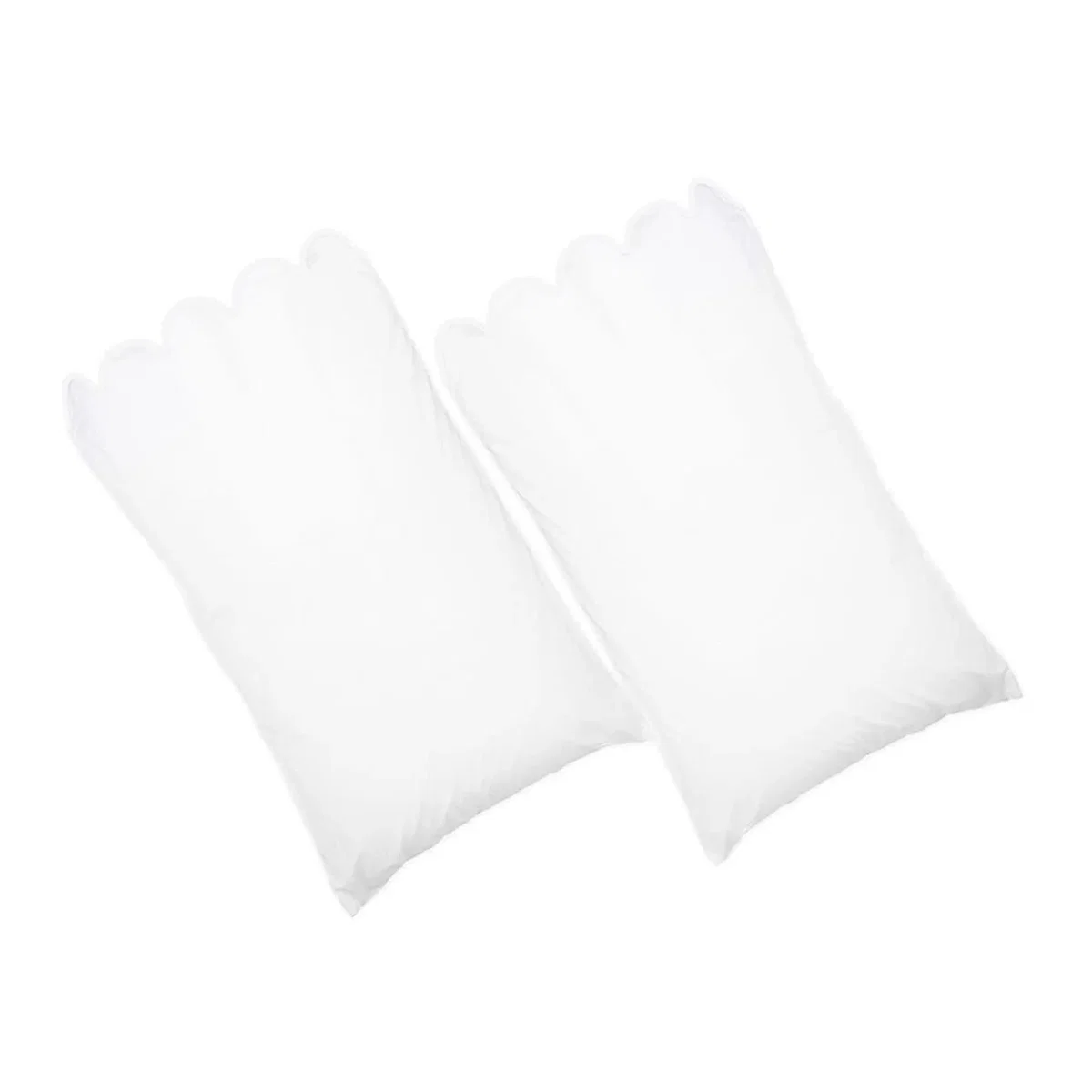 Family Linen Scallop Pillowcase - Set of 2 - White – image 3