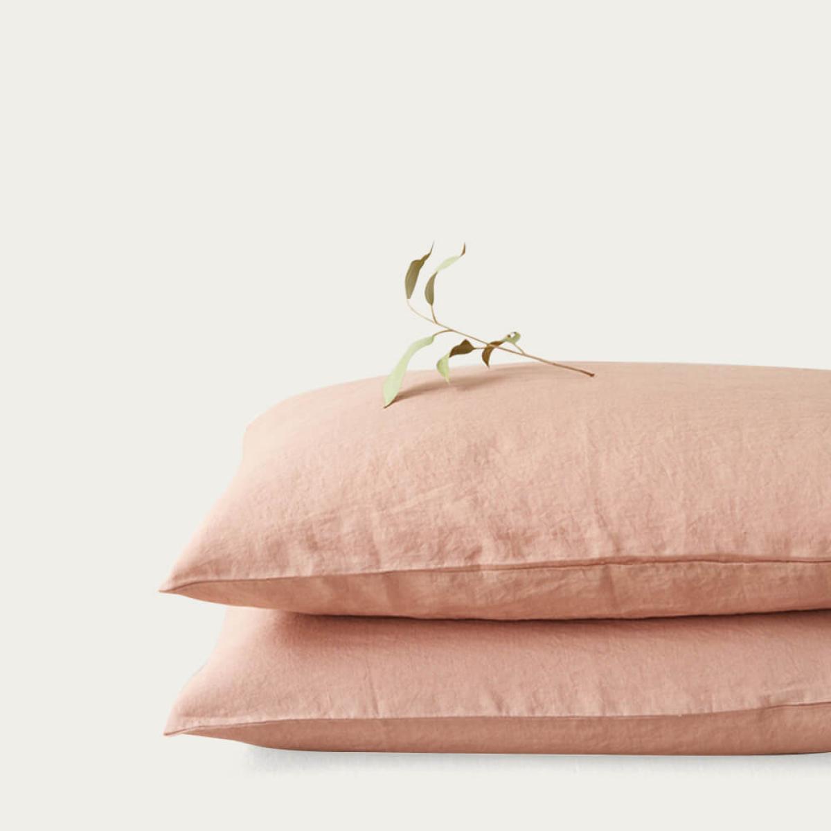 Cafe Crème Washed Linen Pillow Case