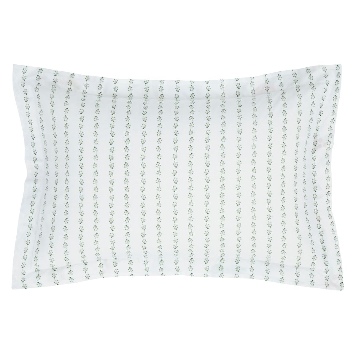 Country Bird Pink Oxford Pillowcase Pink/Green/Yellow – image 3
