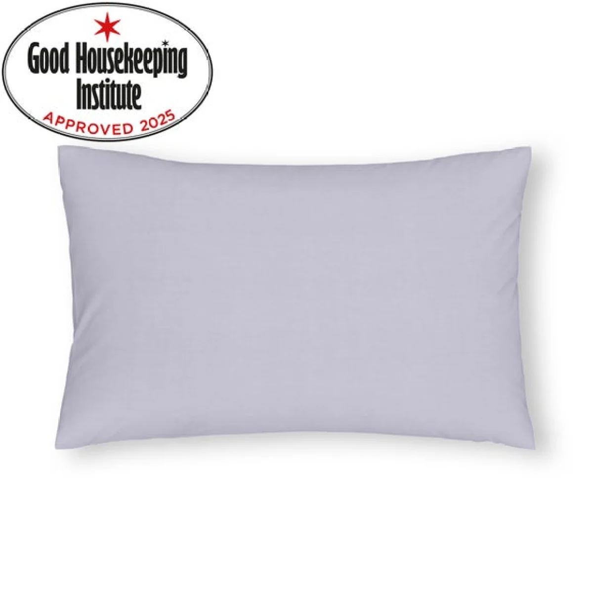 Pure Cotton Standard Pillowcase Pair Purple – image 2