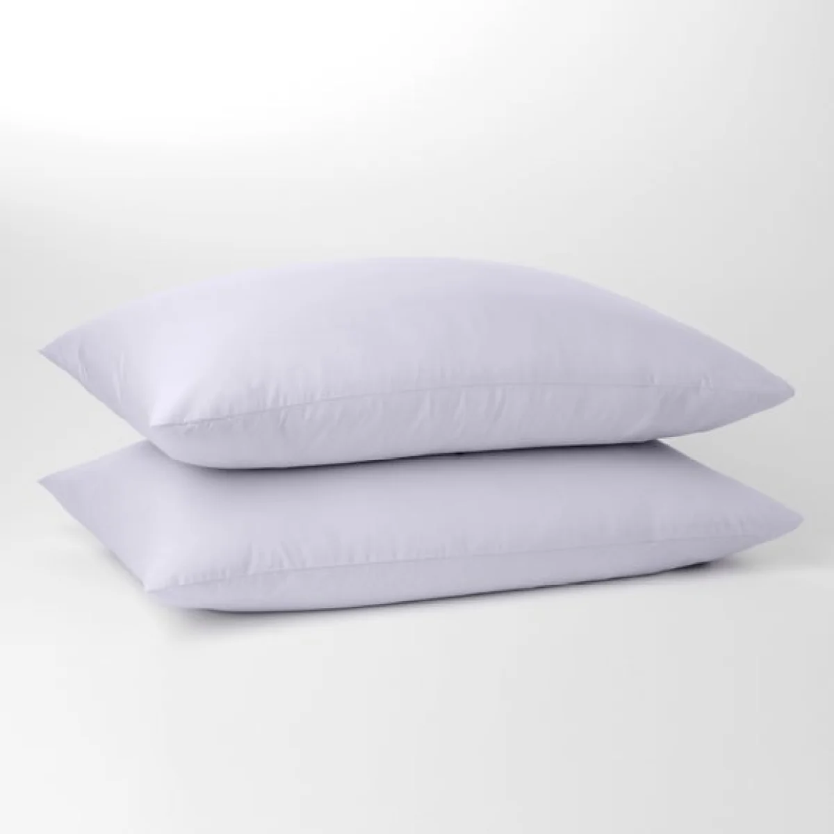 Pure Cotton Standard Pillowcase Pair Purple – image 1