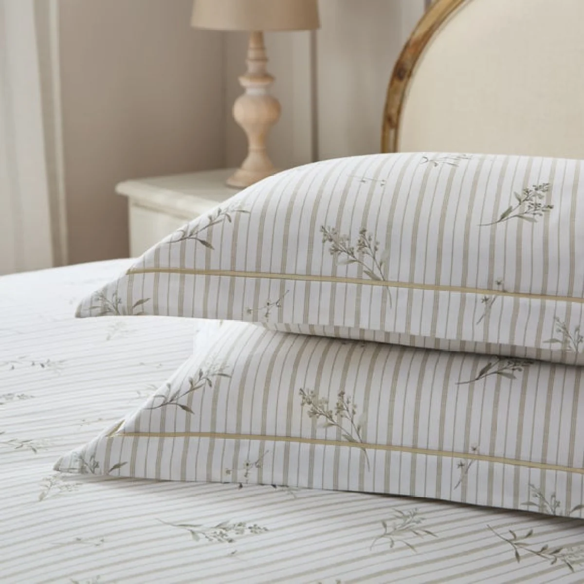 Dorma Abbotsford 100% Cotton Sateen Standard Pillowcase Pair – image 2