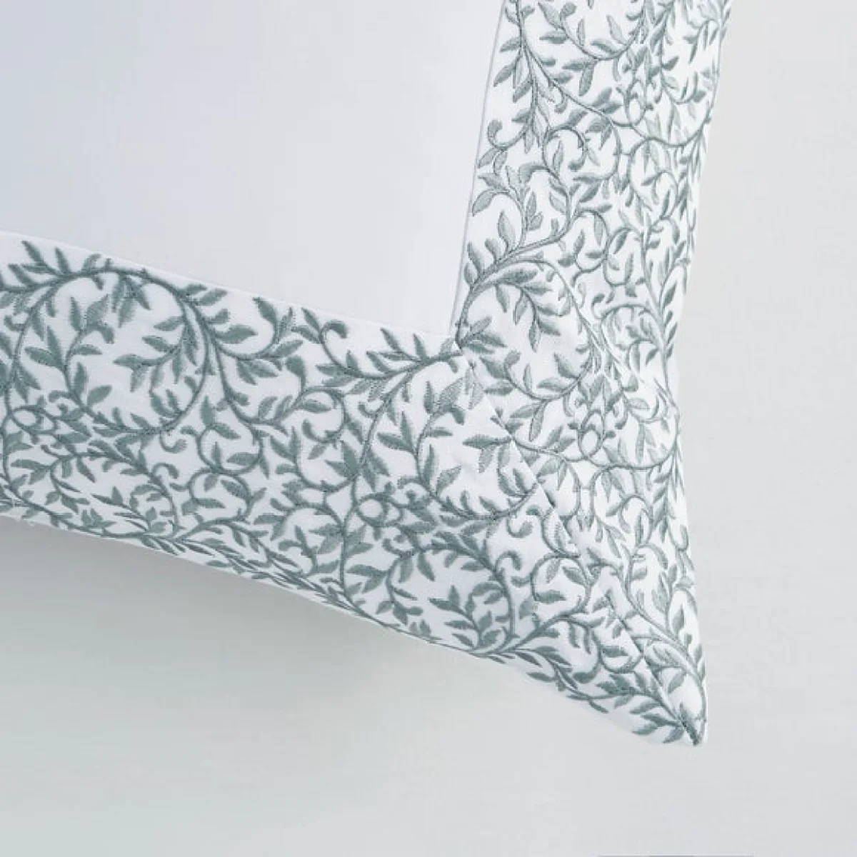 Dorma Elmley Embroidered 100% Cotton Pillow Sham – image 2