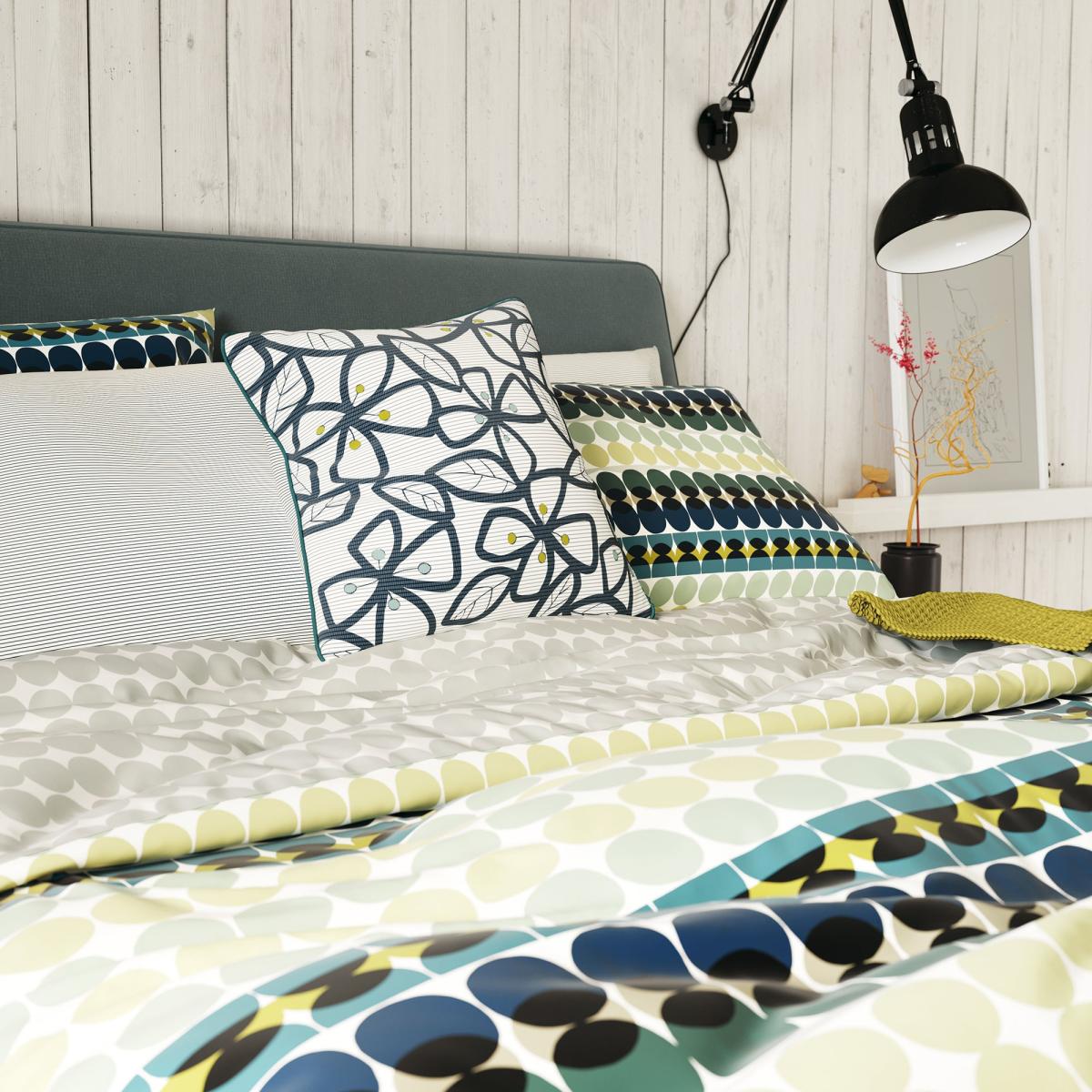 Helena Springfield Laila & Clara Standard Pillowcase Pair Green – image 2