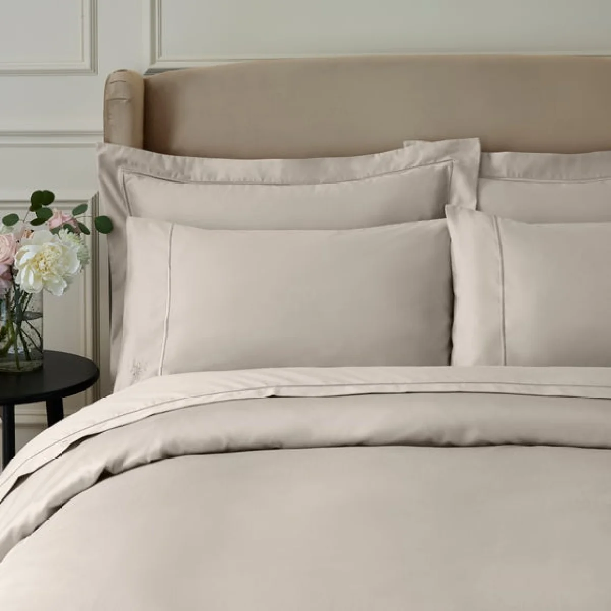 Dorma Egyptian Cotton Sateen 1000 Thread Count Standard Pillowcase Pink – image 2