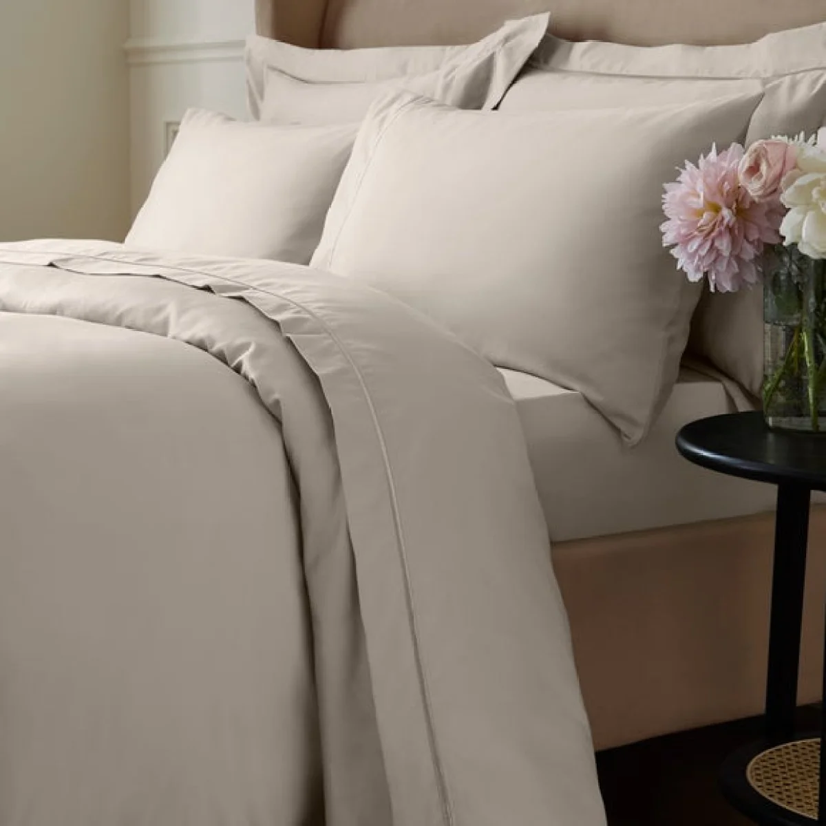 Dorma Egyptian Cotton Sateen 1000 Thread Count Standard Pillowcase Pink – image 4
