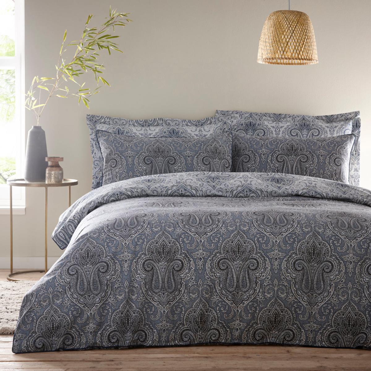 India Navy Oxford Pillowcase Navy (Blue) – image 2