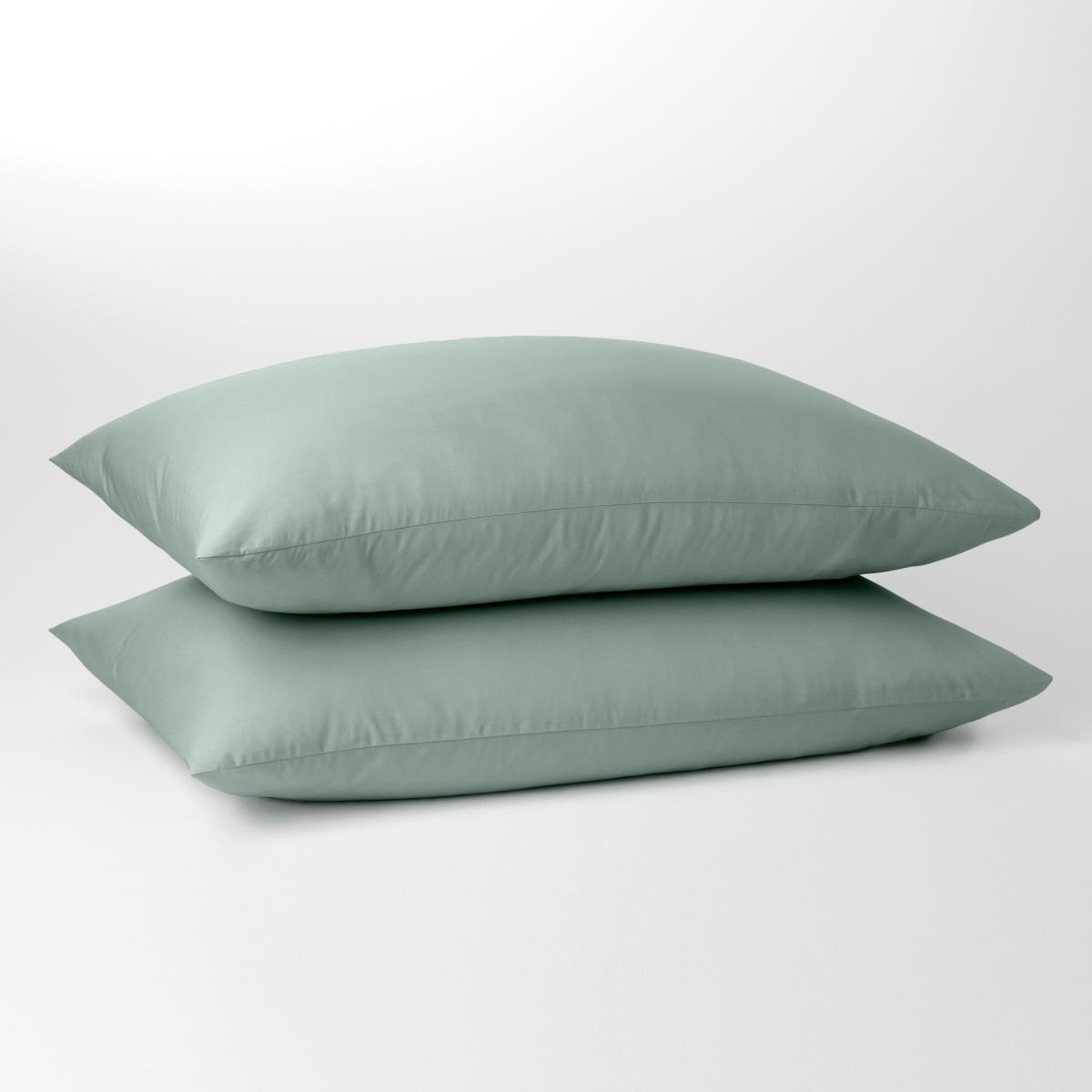 Pure Cotton Housewife Pillowcase Pair Lilypad – image 1