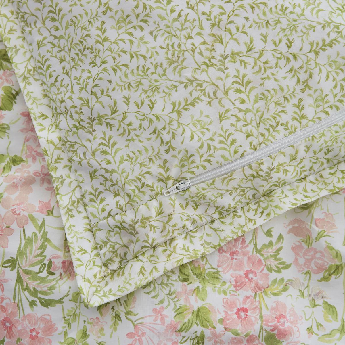 Dorma Darcy 100% Cotton Percale Oxford Pillowcase Pair Pink – image 4