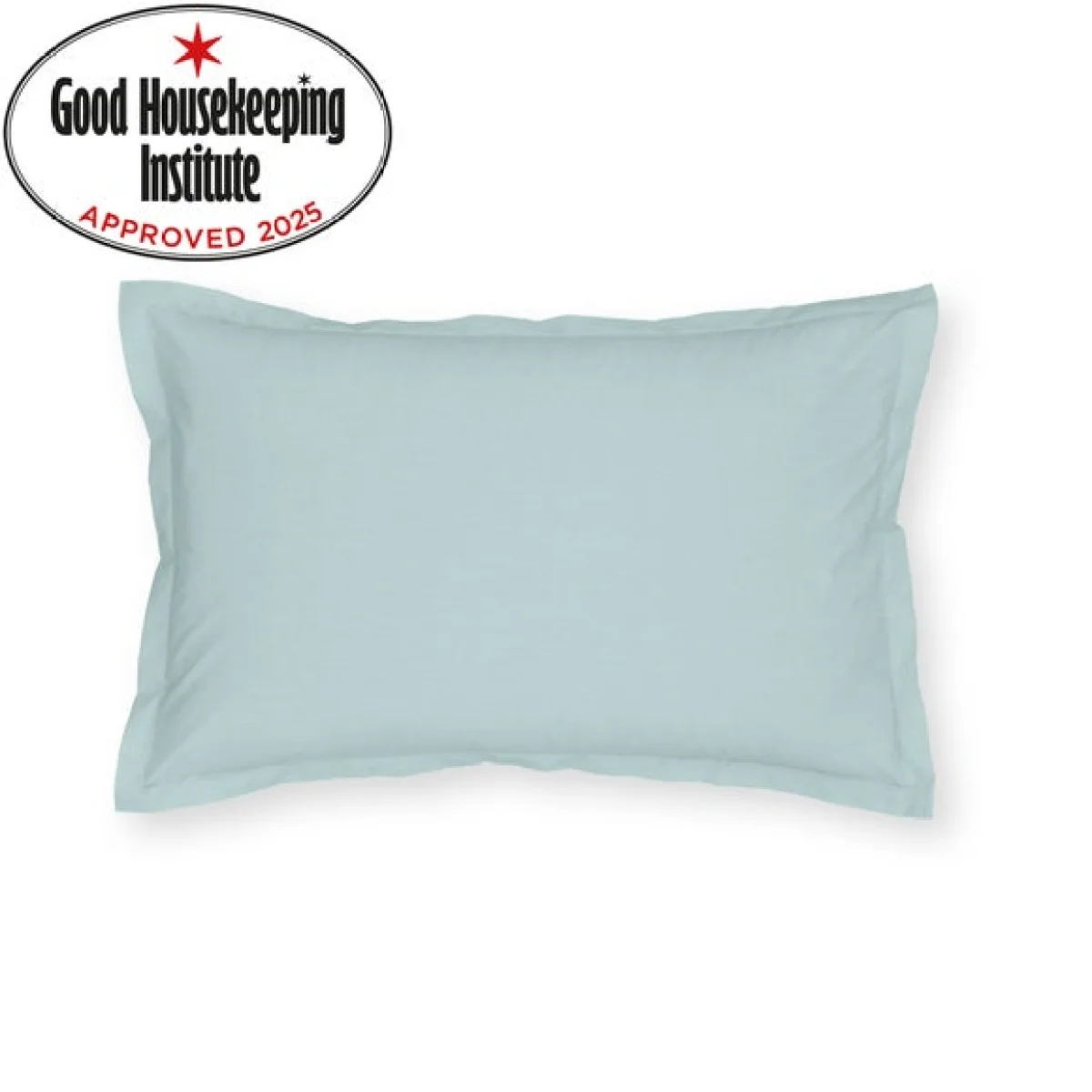 Pure Cotton Oxford Pillowcase Blue – image 2