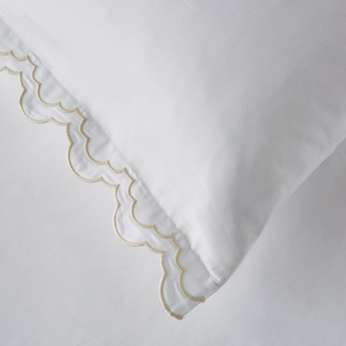 Dorma Double Scallop Oxford Pillowcase Pair – image 3