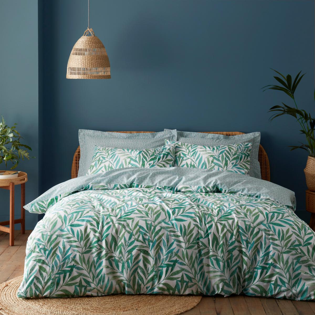 Willow Dottie Green Oxford Pillowcase Green – image 2