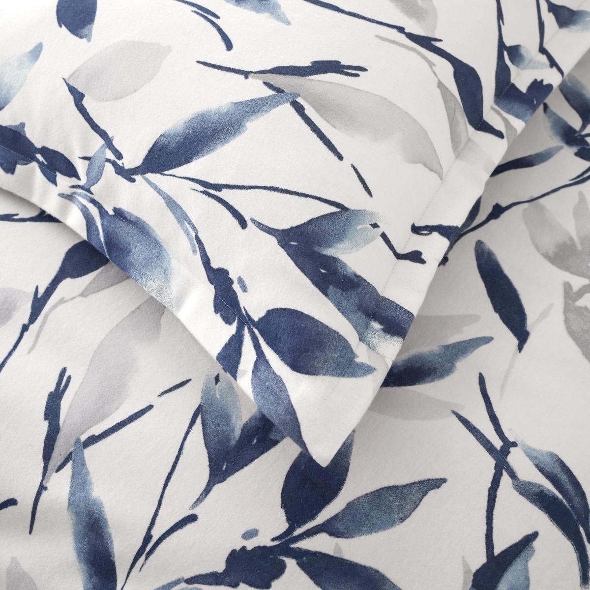 Zen 100% Brushed Cotton Oxford Pillowcase Navy (Blue) – image 4