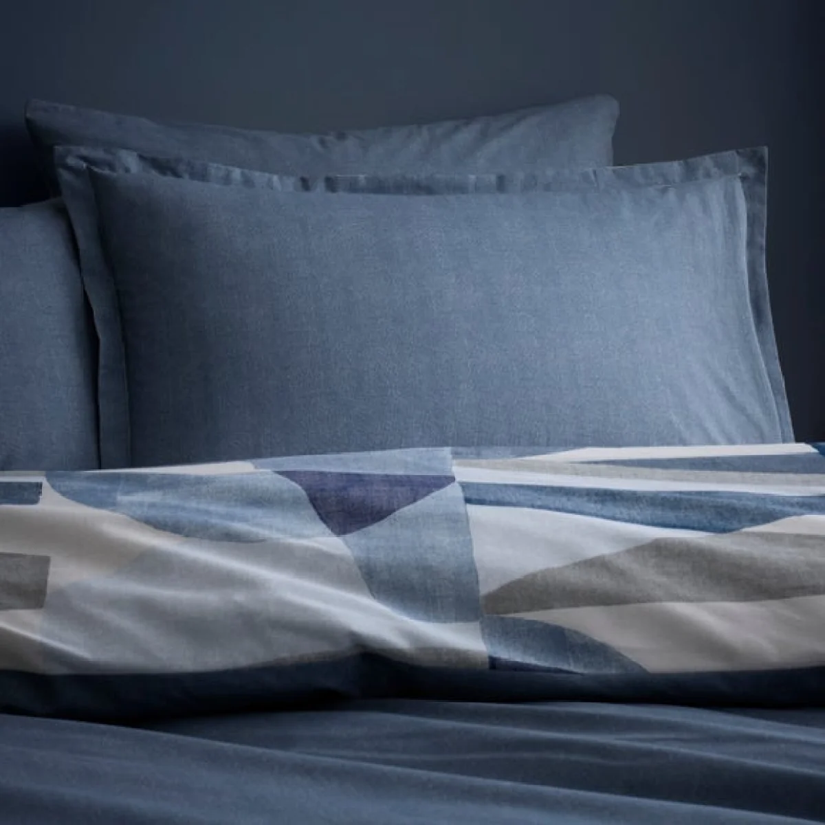 Bronte Geo Polycotton Oxford Pillowcase – image 2